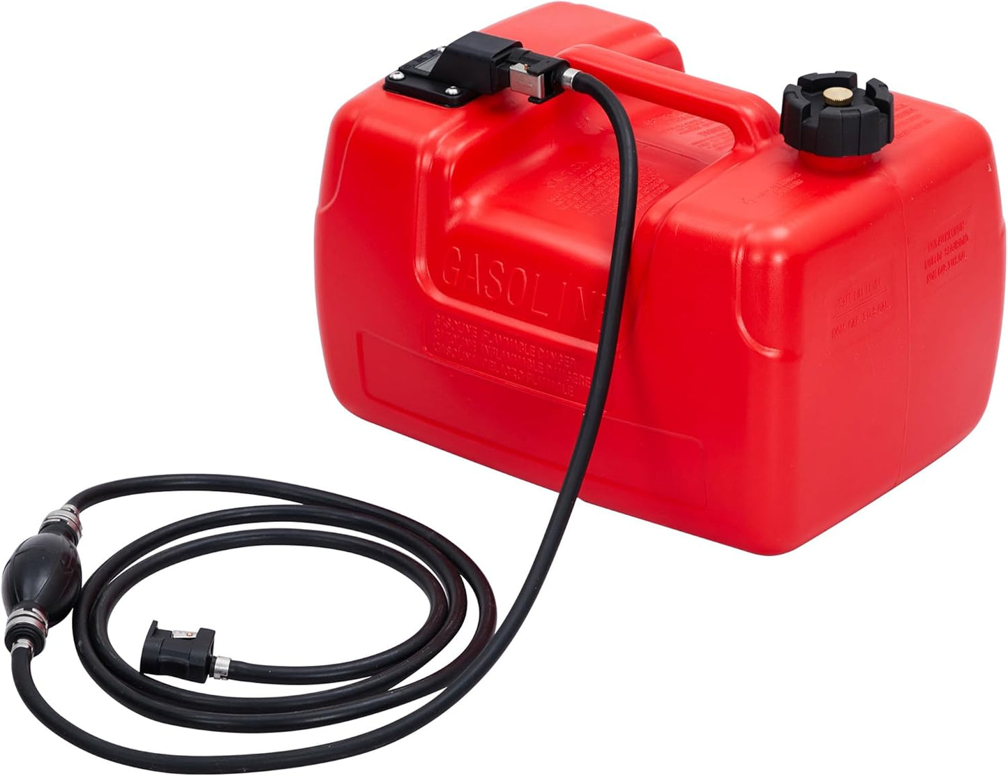 GAOMON 3-Gallon Portable Marine Fuel Tank with I-Shaped Handle