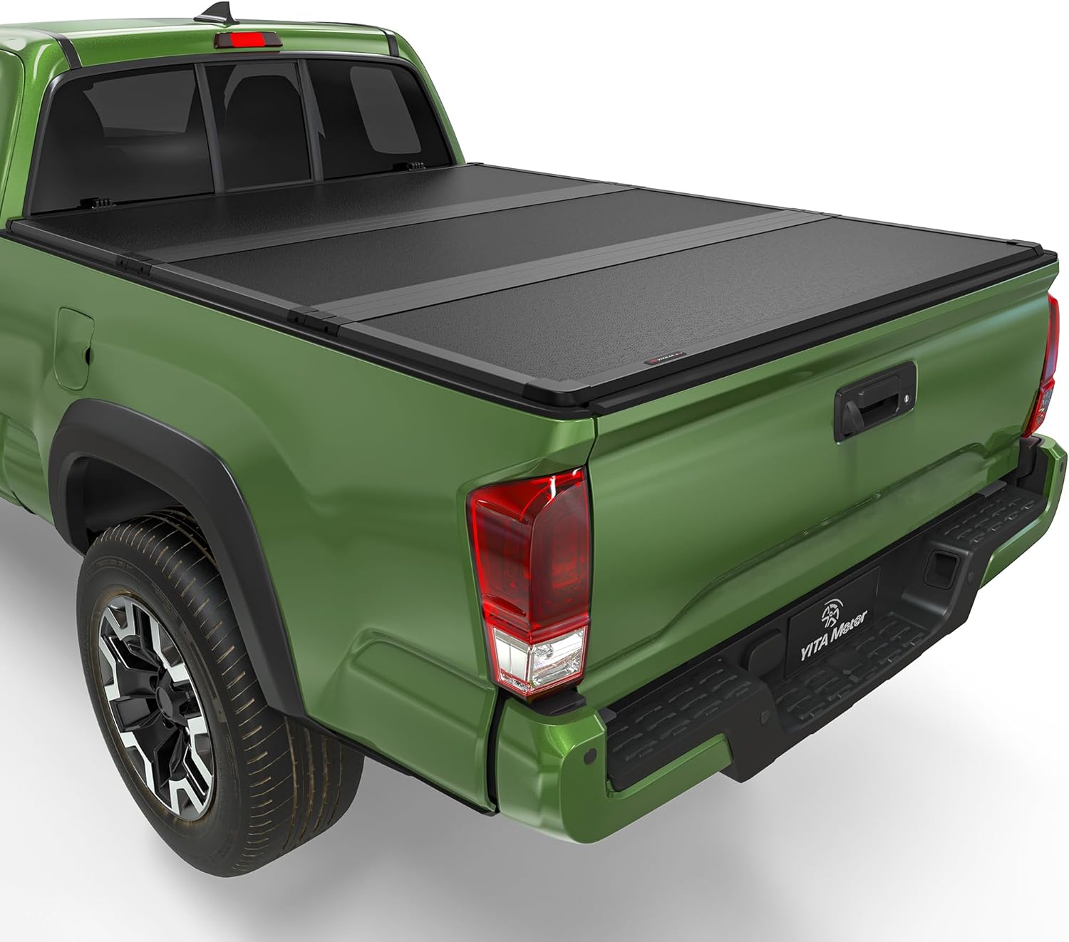 YITAMOTOR Hard Tri Fold Truck Bed Tonneau Cover for Tacoma