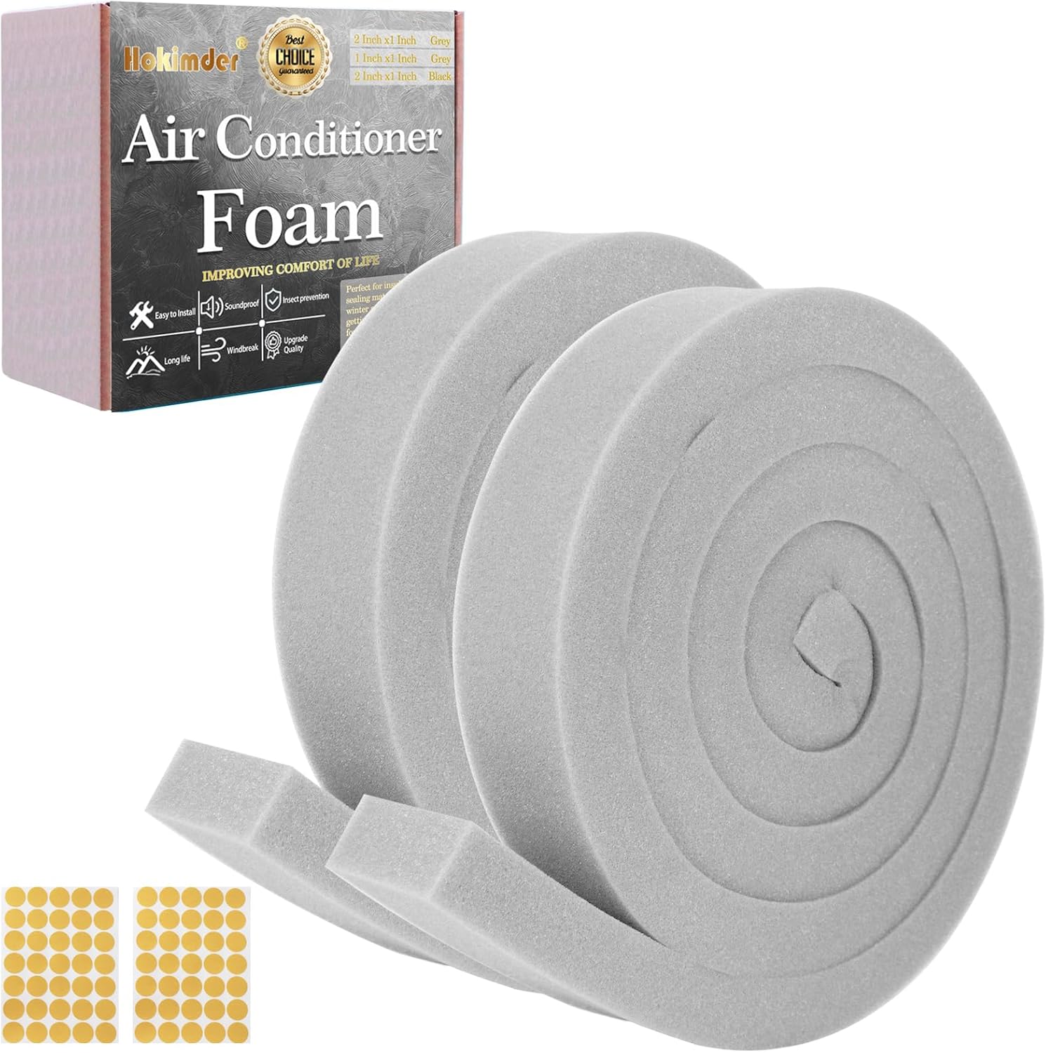 13FT Air Conditioner Seal - Insulate with Ease!