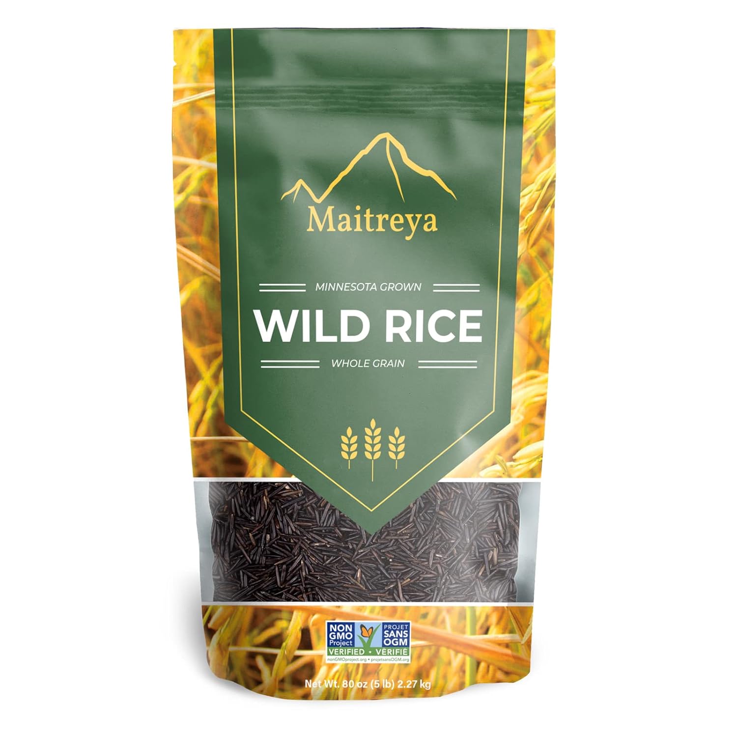 100% All Natural NON-GMO Minnesota Wild Rice for Healthy Meals
