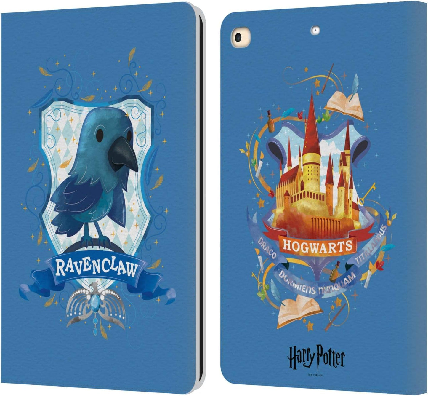 Harry Potter Ravenclaw Leather Wallet Case for iPad 9.7 2017/2018