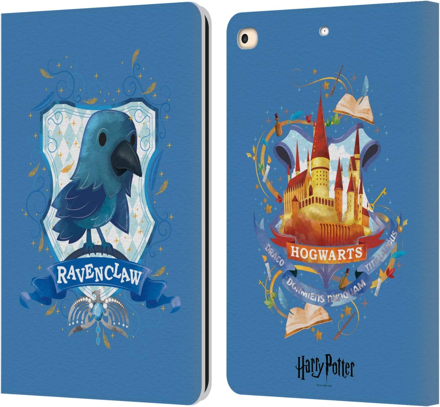 Harry Potter Ravenclaw Leather Wallet Case for iPad 9.7 2017/2018