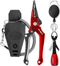 Aluminum Fishing Pliers Hook Remover with Cutter - Durable Tool