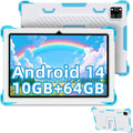 Kids Tablet 10 in Android 14 Tablet for Toddlers - Smooth Octa-Core