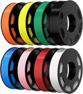 8-Color PETG Filament Bundle Set for 3D Printers - Vibrant PETG Colors