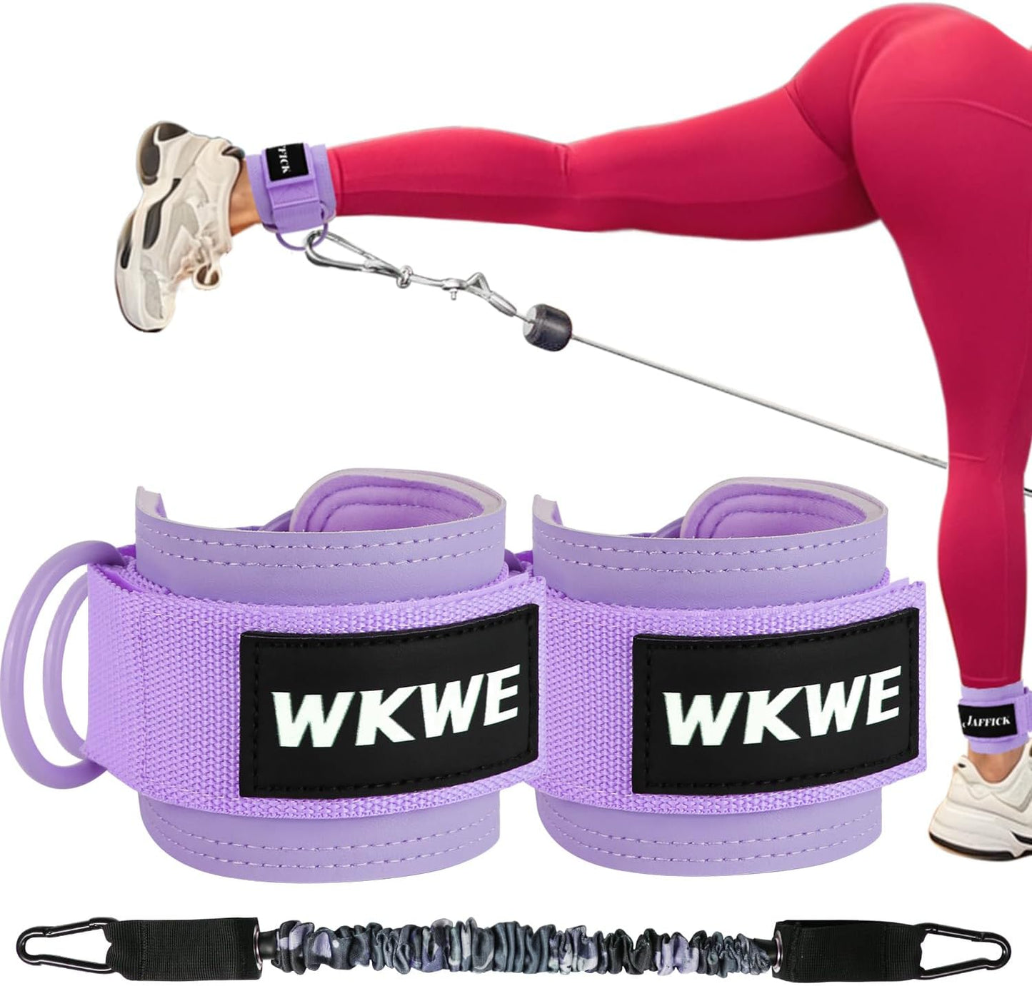 Women's Adjustable Ankle Straps - Boost Your Lower Body Workouts!