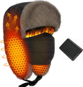 Graphene Heated Trapper Hat with Ear Flaps - Instant Warmth on