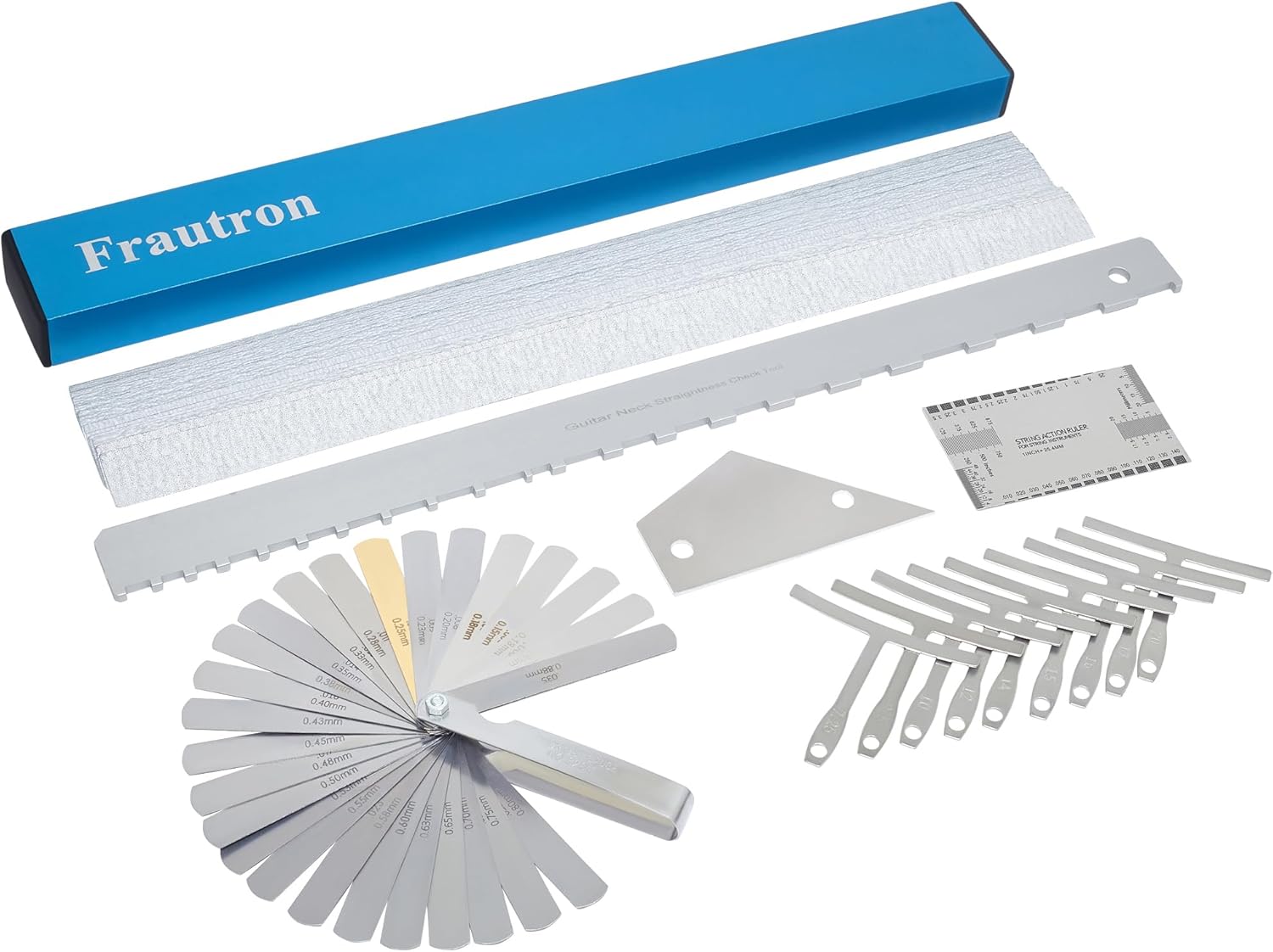 Guitar Luthier Tool Kit for Precision Setup and Maintenance