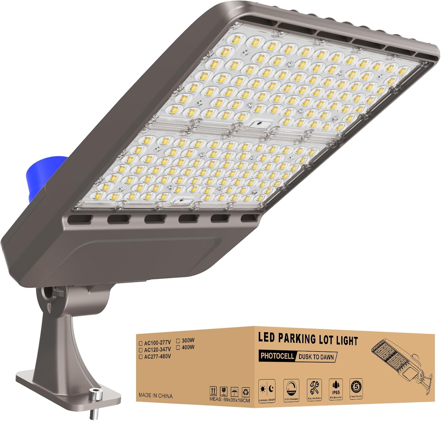 400W LED Parking Lot Lights for Bright and Efficient Illumination