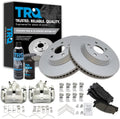 TRQ Front Brake Pad & Rotor Kit for Lexus ES350 & Toyota Avalon