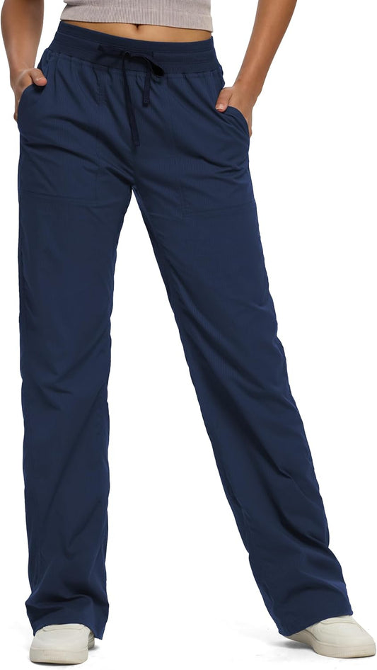 SEVEGO Women's Lightweight Dance Studio Pants for Active Life