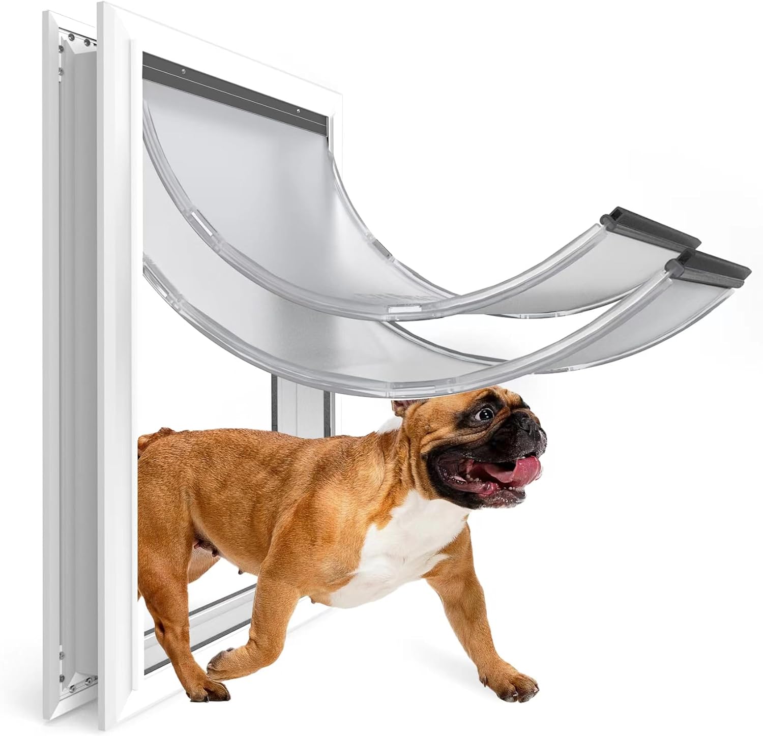 Aluminum Large Dog Door for Extreme Weather and Energy Savings