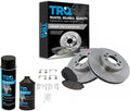 Front Brake Pad & Rotor Kit Compatible with 1998-2002 Crown Victoria 3