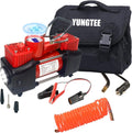 YUNGTEE Double Cylinder Tire Inflator - 150 PSI Portable Power!
