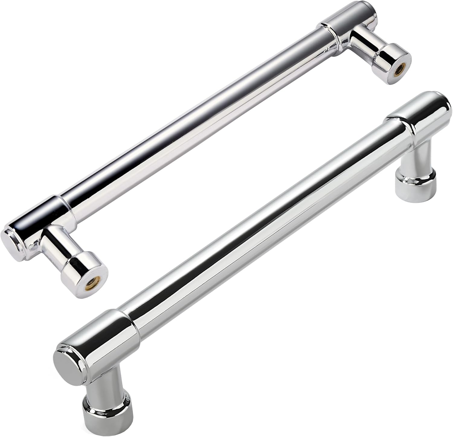 Solid Heavy Duty Jasper Pulls 10 Pack Polished Chrome Cabinet Pulls