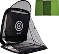 Improve Your Golf Game with Spornia Golf Net & Mat Bundle!