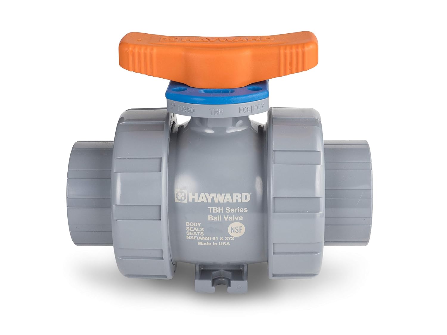 Hayward TBH True Union Ball Valve with EPDM Seals and 1-1/2 in Size