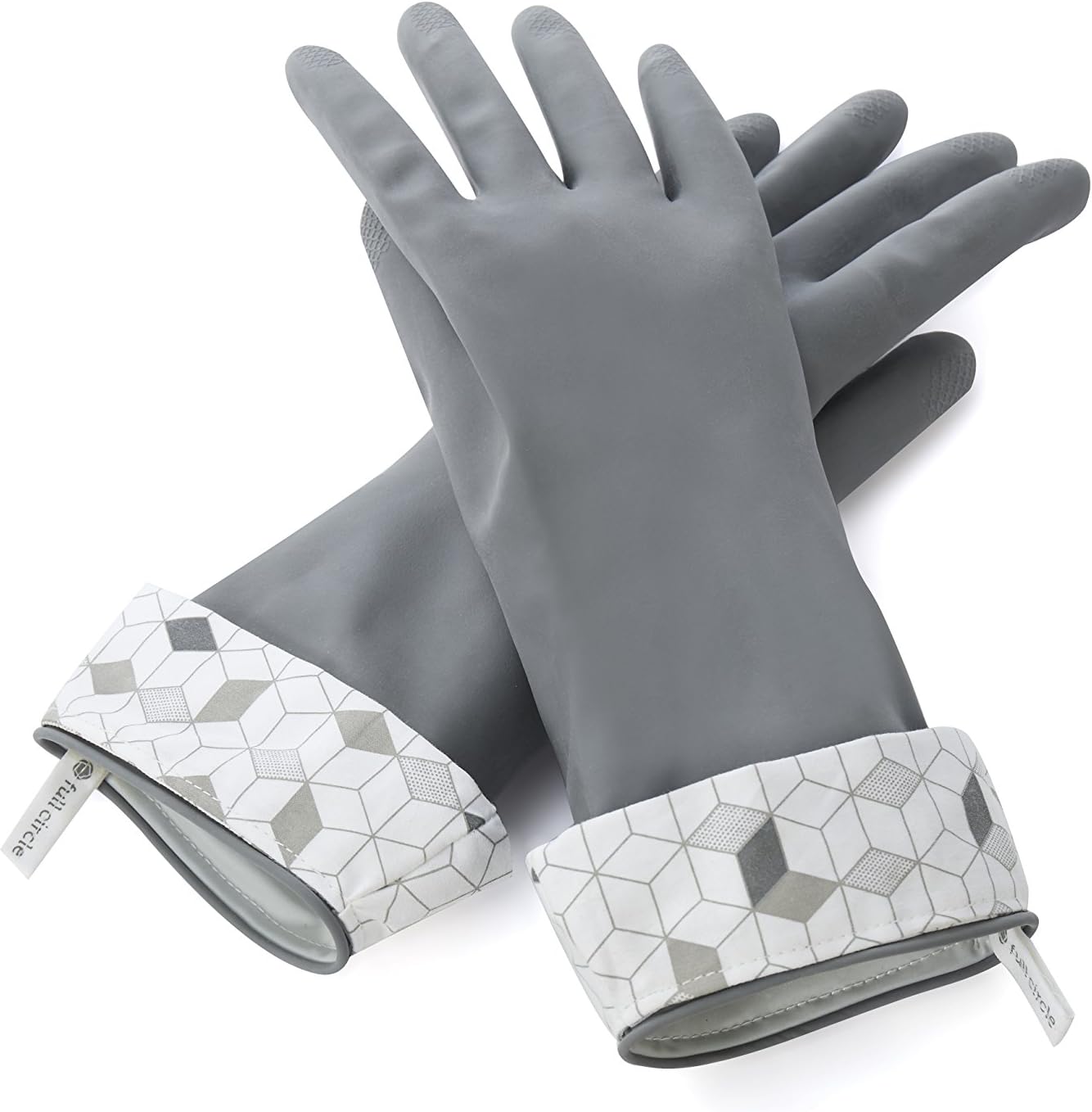 Full Circle Splash Patrol Natural Latex Cleaning Gloves