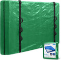 Full XL Mattress Moving Bag - Heavy Duty Green PE Cover