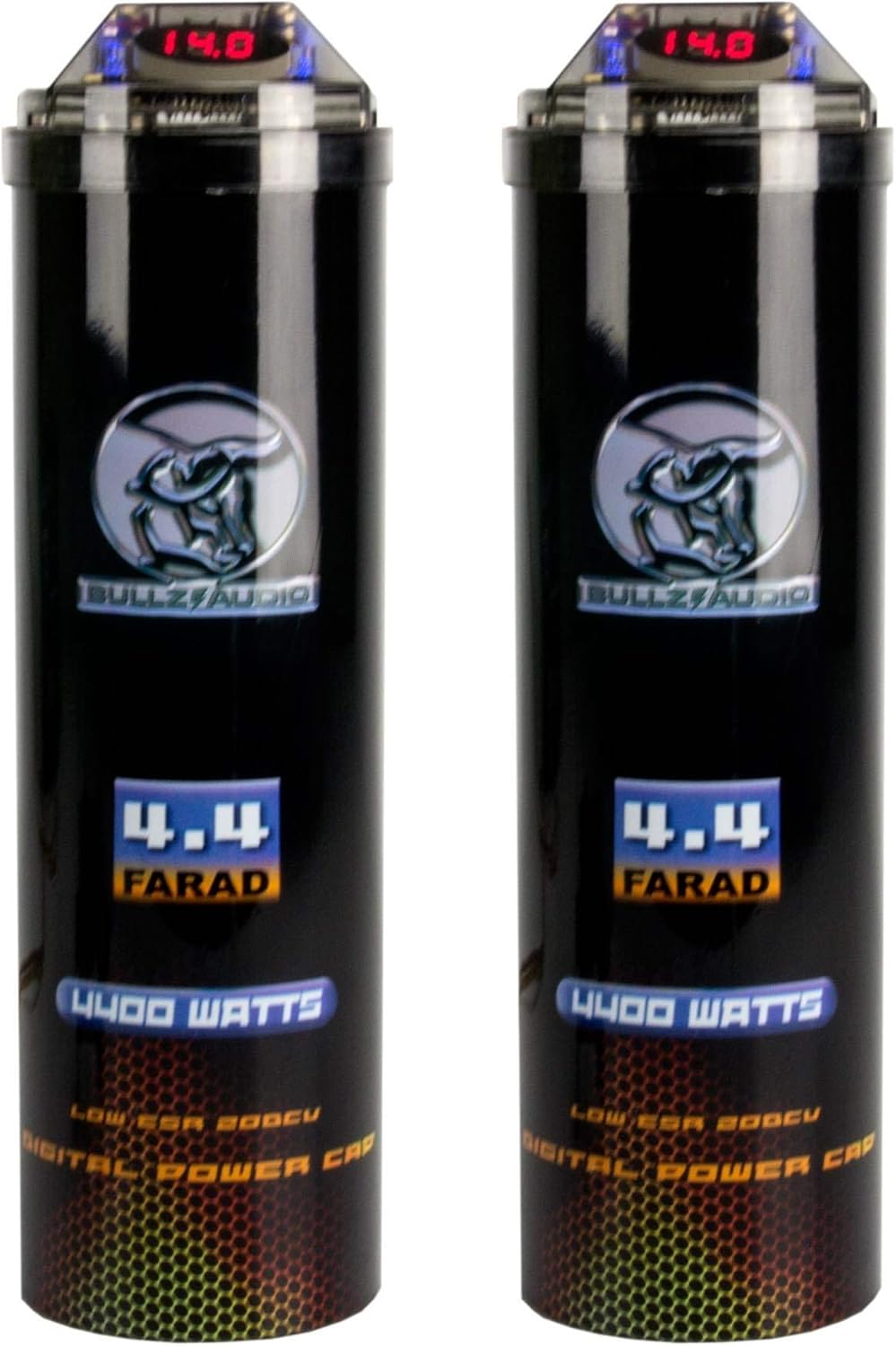 BULLZ AUDIO BCAP4.4 4400W 12V Digital Car Power Capacitors