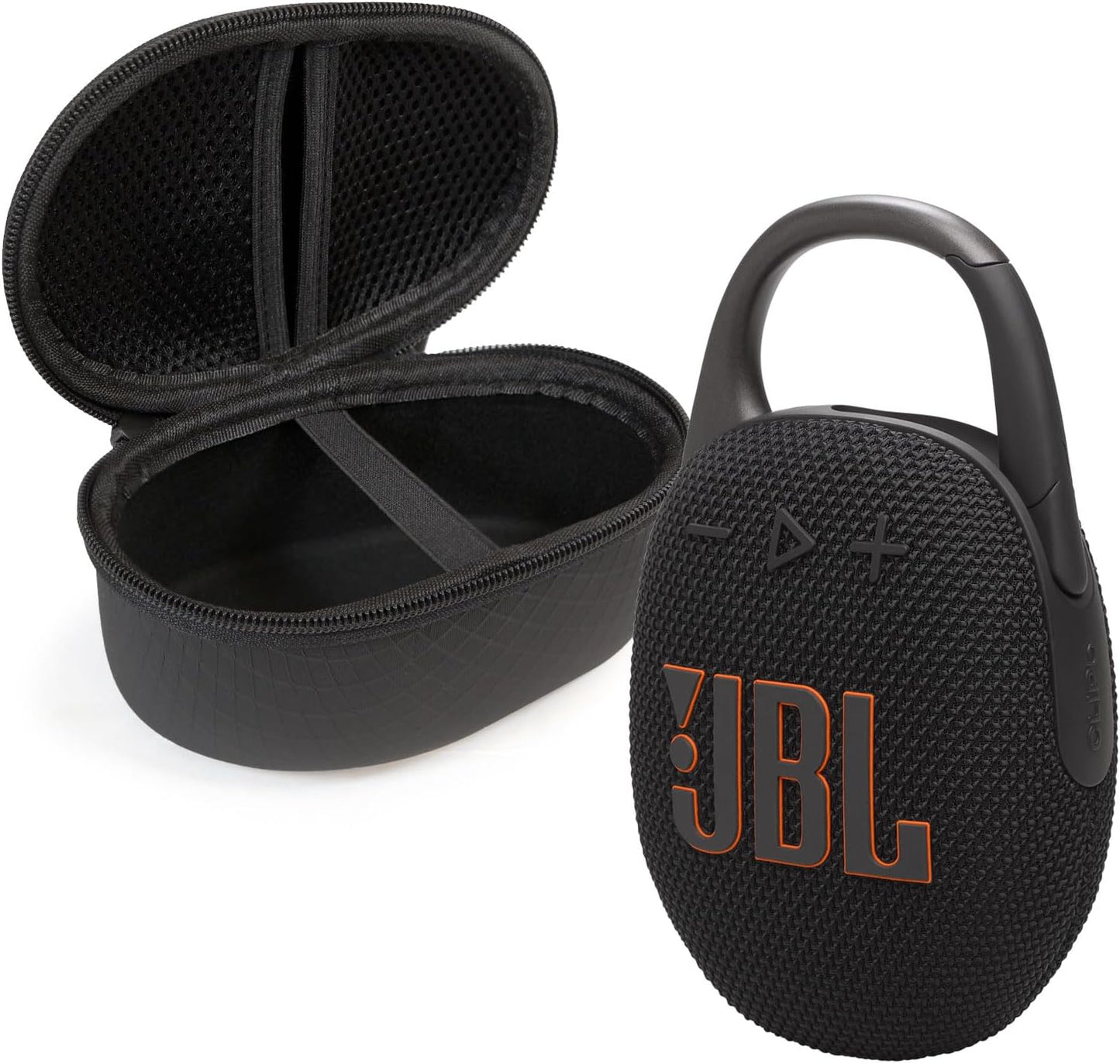 JBL Clip 5 Bluetooth Speaker with Protective Case - Black