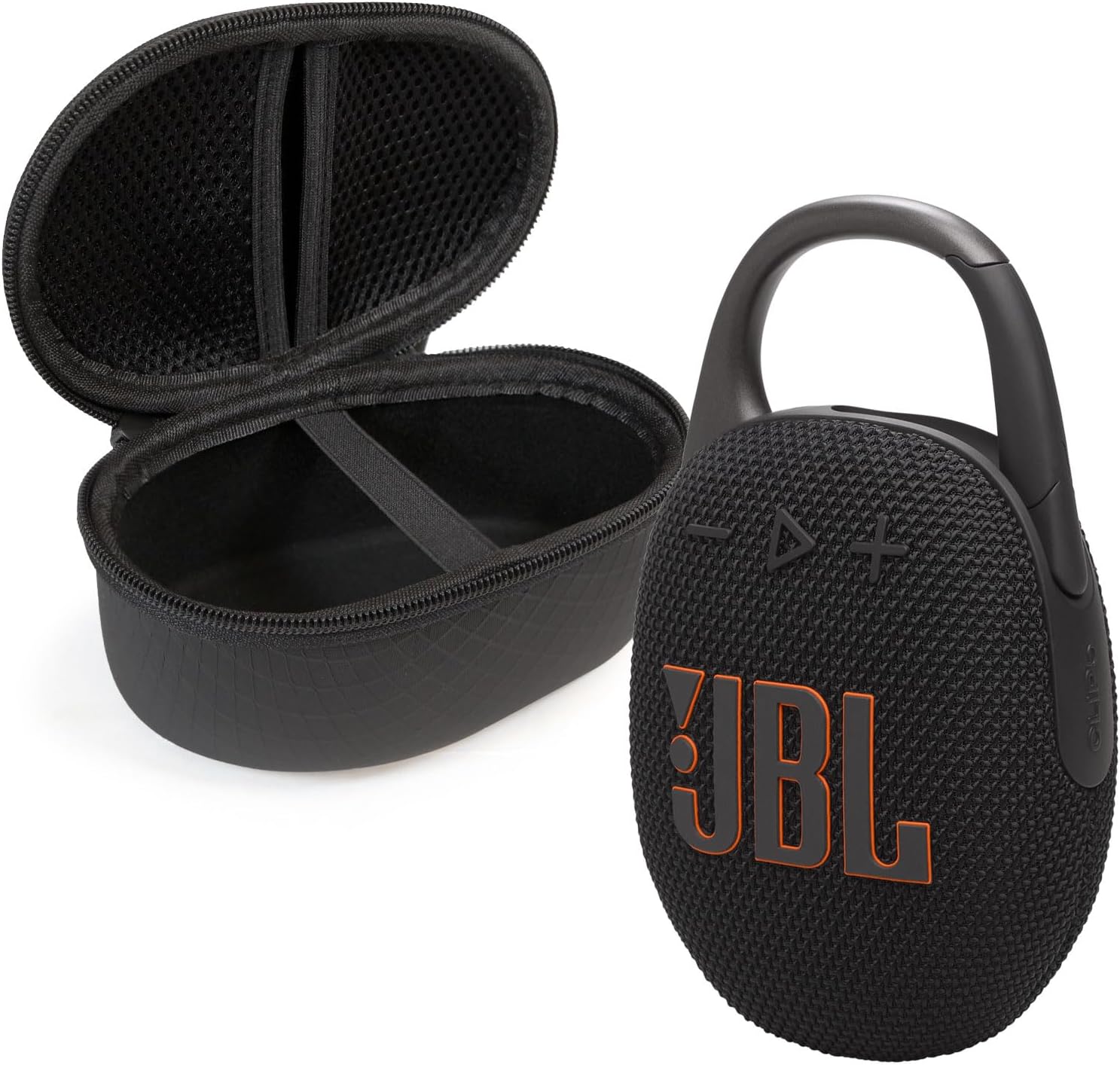 JBL Clip 5 Bluetooth Speaker with Protective Case - Black