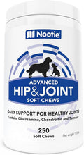 Nootie Glucosamine for Dogs 250 ct - Hip and Joint Relief