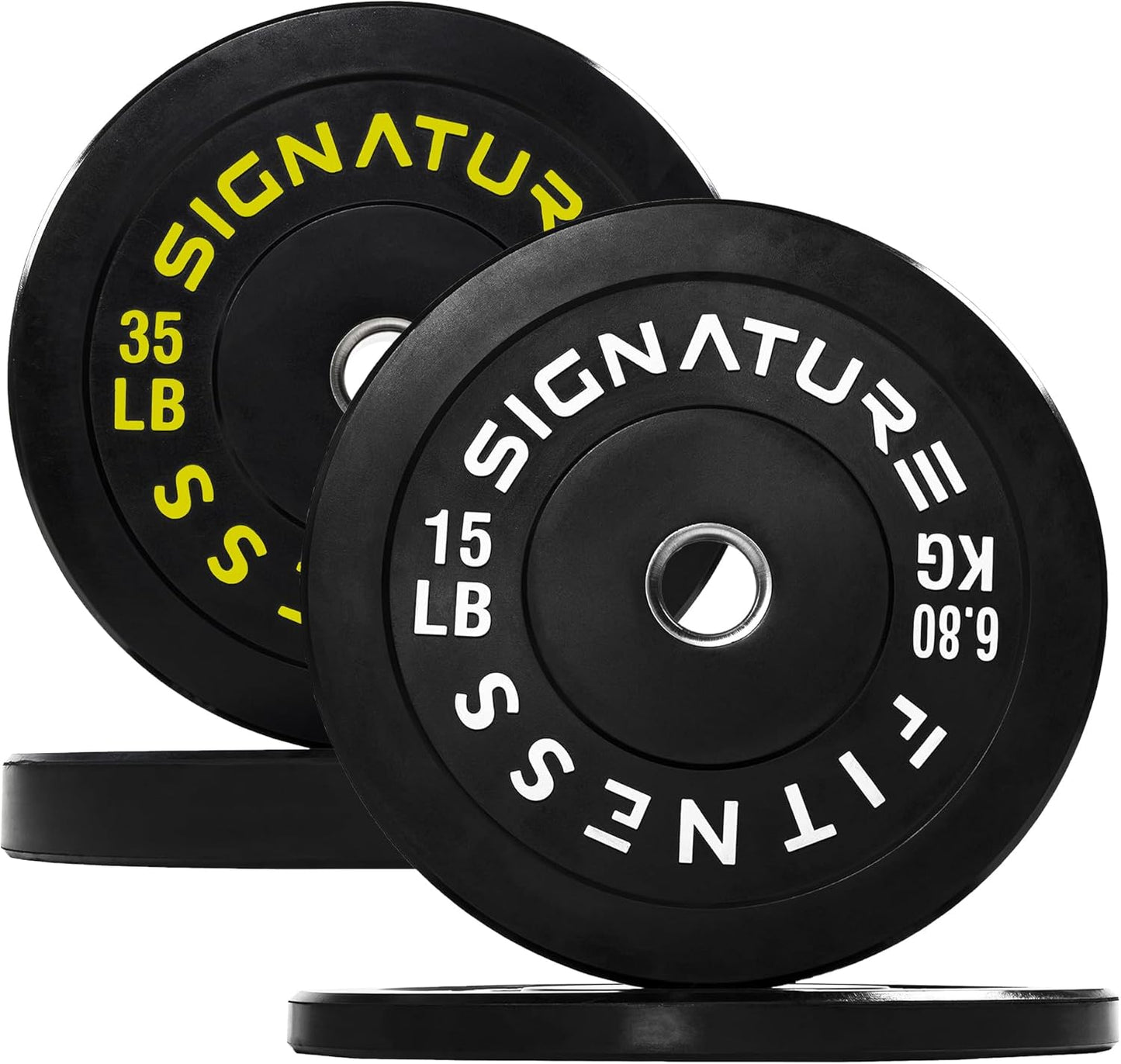 Olympic Bumper Plates Set for Strength Training & Weightlifting