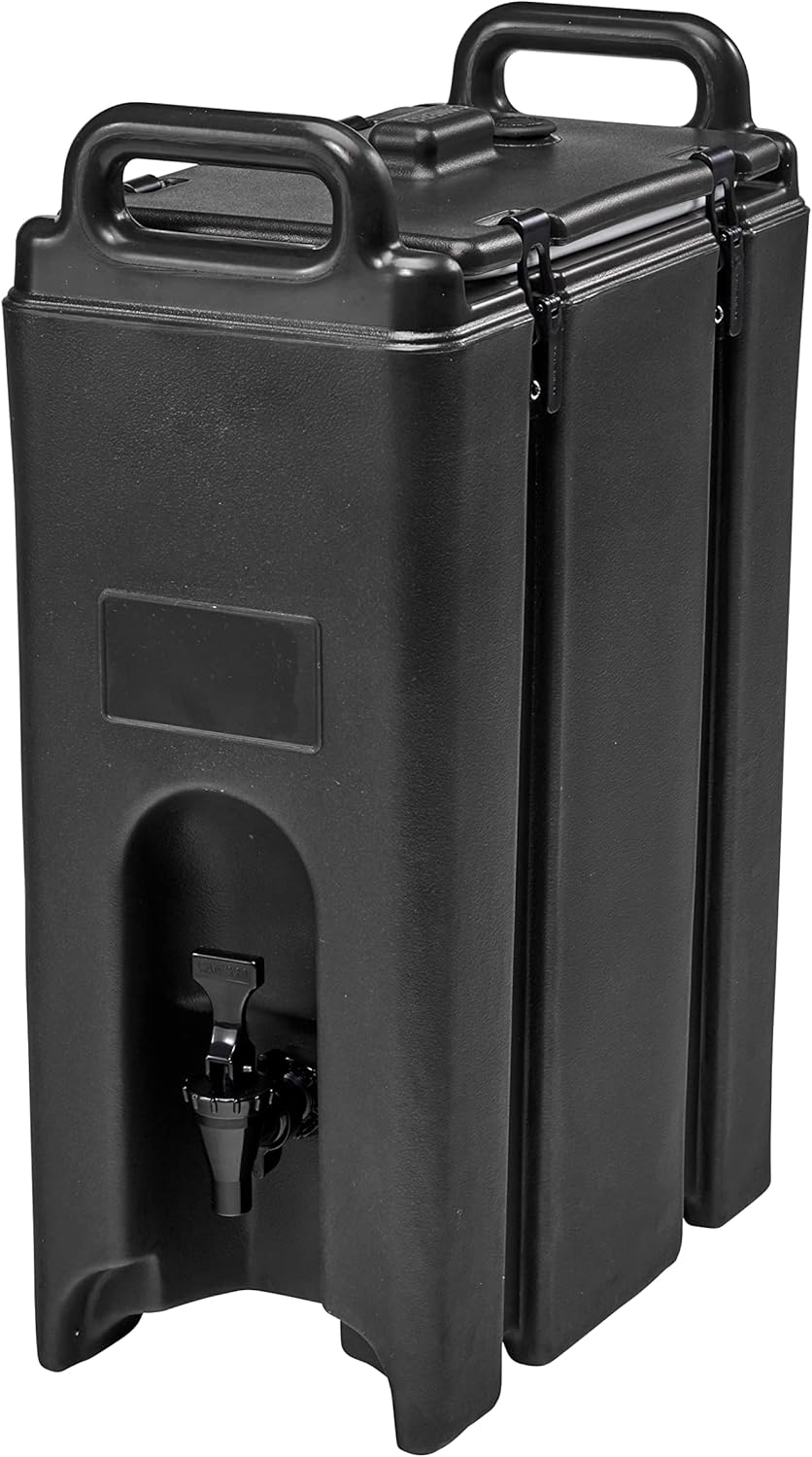Camtainer 5 Gallon Capacity Black for Hot and Cold Beverages