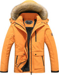 Women's Warm Waterproof Ski Jacket with Hood for Winter Activities