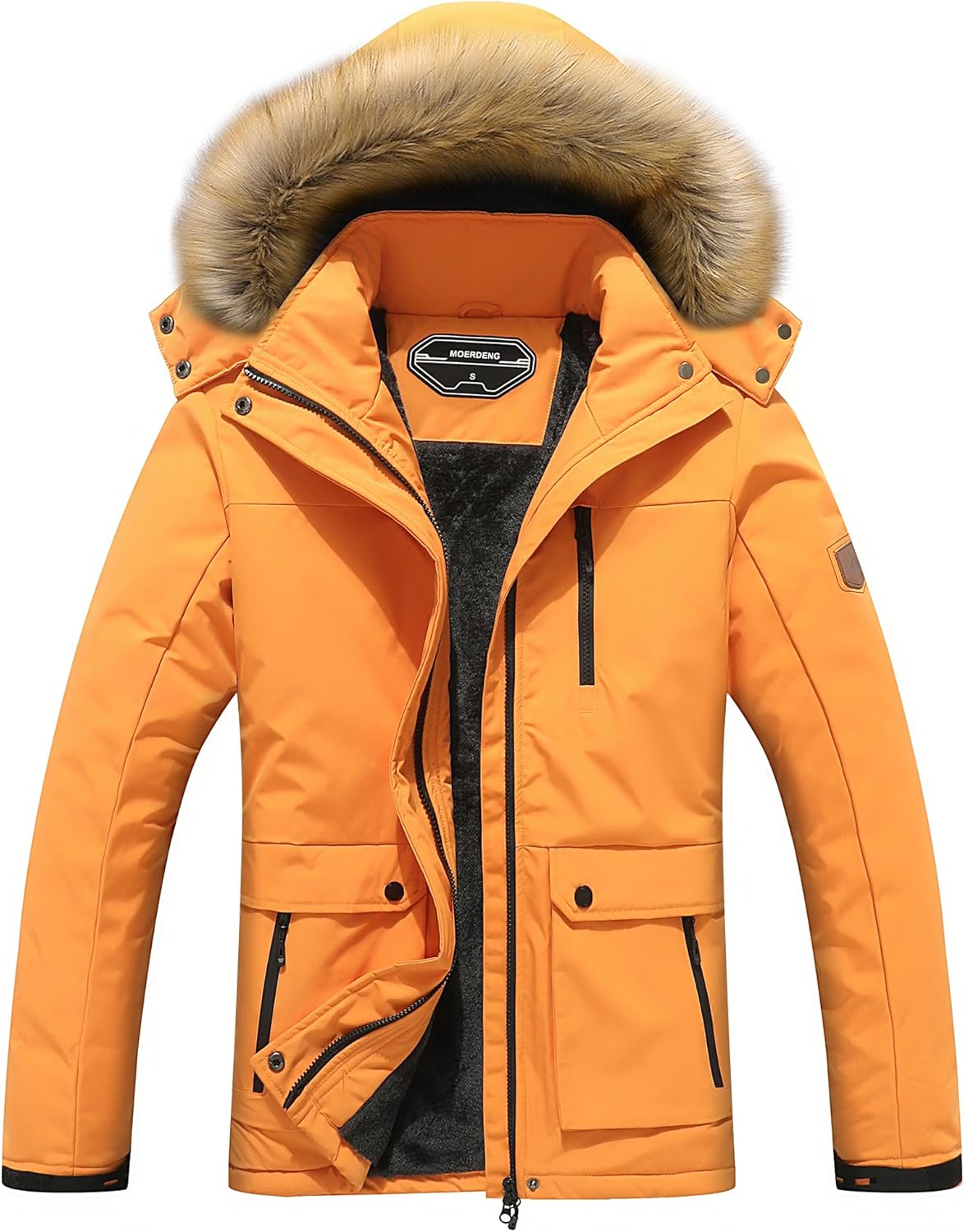 MOERDENG Women's Waterproof Ski Snow Jacket for Winter Adventures