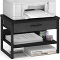MARTY Printer Stand with Storage Drawer - 2-Tier Desktop Organizer
