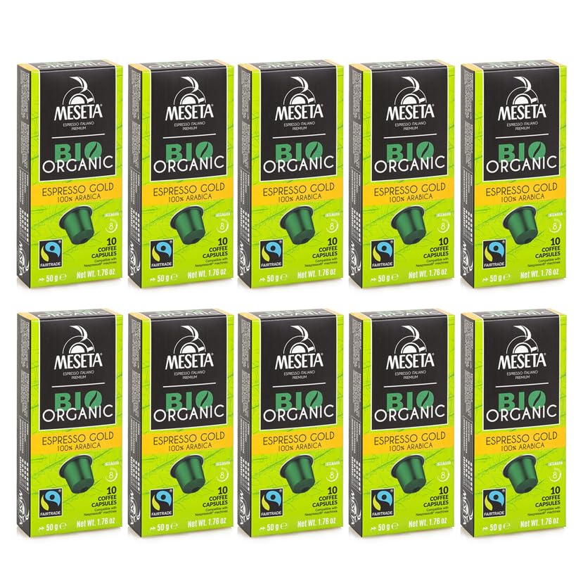 Nespresso Compatible Meseta Coffee Capsules for Gourmet Coffee