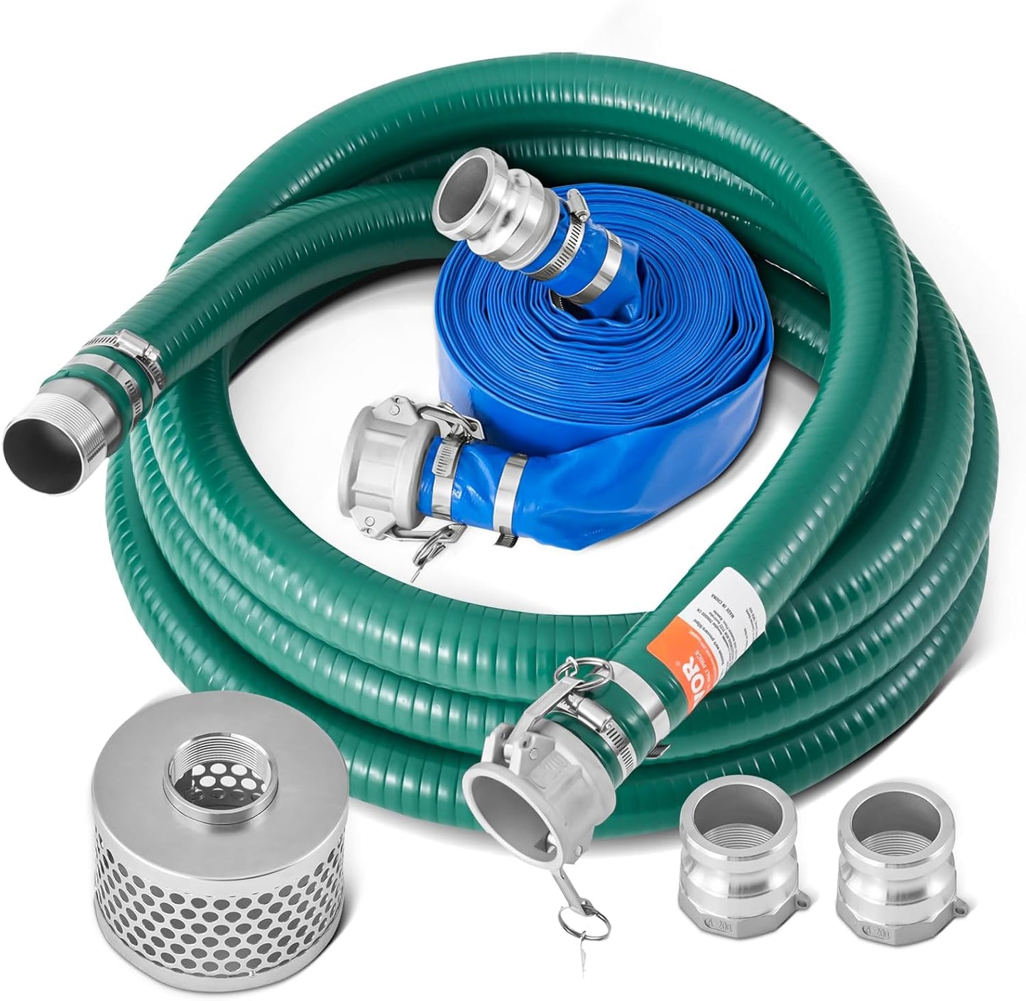 VEVOR Suction Hose Kit for Water Pump with Backwash Hose