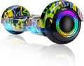 Self Balance Scooter 6.5in with Speaker and LED Lights for Fun