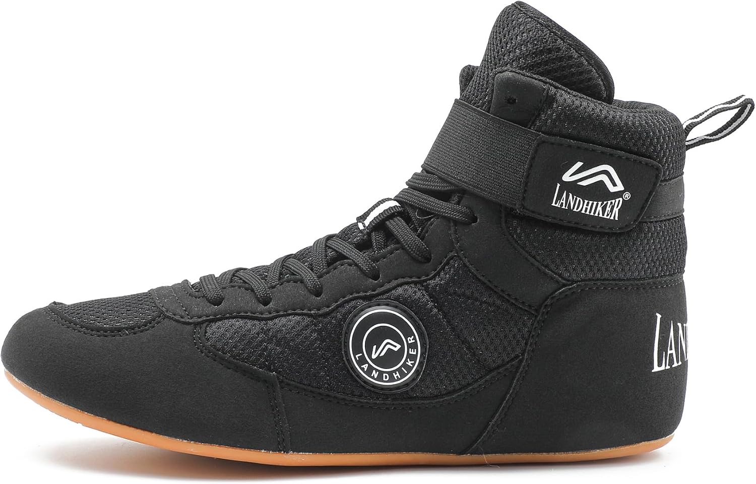 HIKLDK Wrestling Shoes for Men - High Top Boxing Footwear