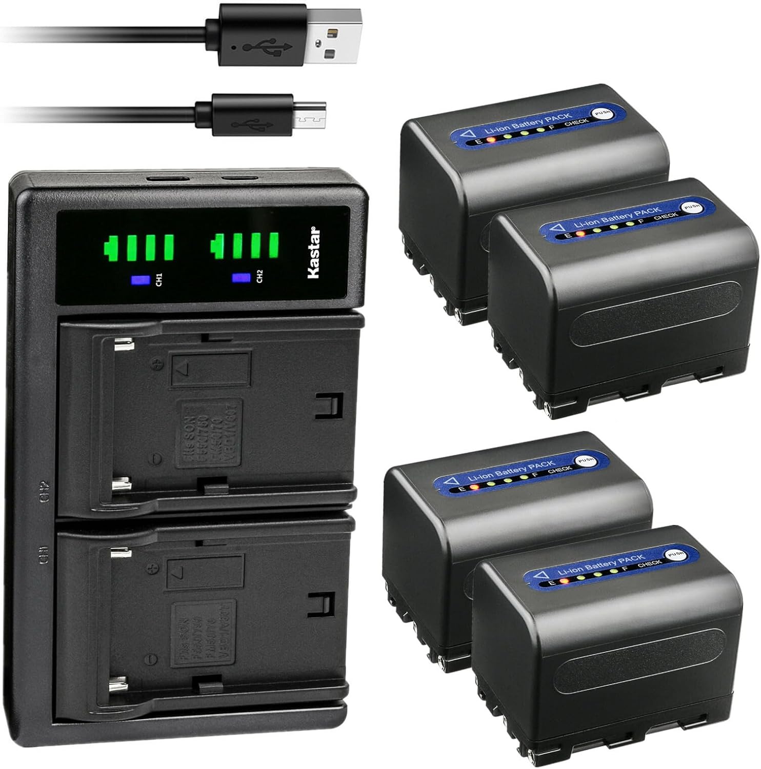 Kastar 4-Pack NP-QM71D Battery and LTD2 USB Charger Review