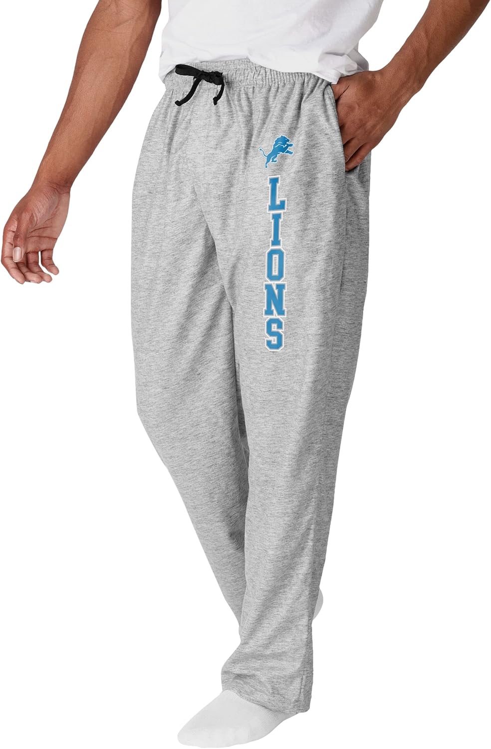 FOCO Men's NFL Team Logo Athletic Gray Lounge Pants Review