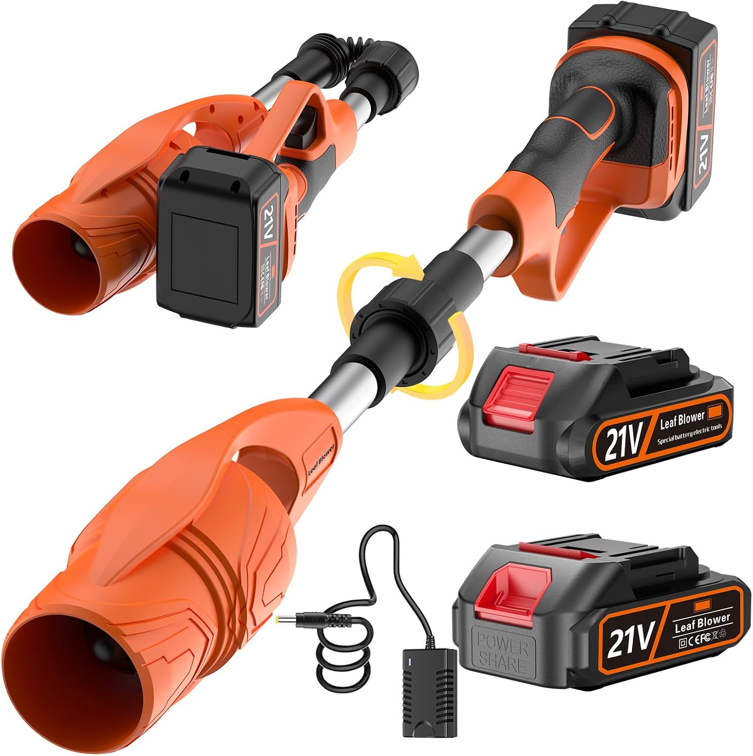 Cordless Leaf Blower with Battery and Charger for Lawn Care