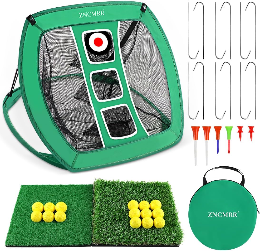 Improve Your Golf Swing Anywhere with ZNCMRR Chipping Net