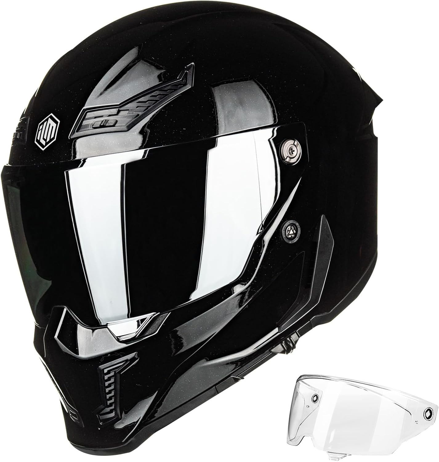 ILM Motorcycle Helmets for Men Women Full Face DOT ECE Safety
