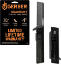 Gerber Quadrant Clip Folding Pocket Knife - Compact EDC Tool