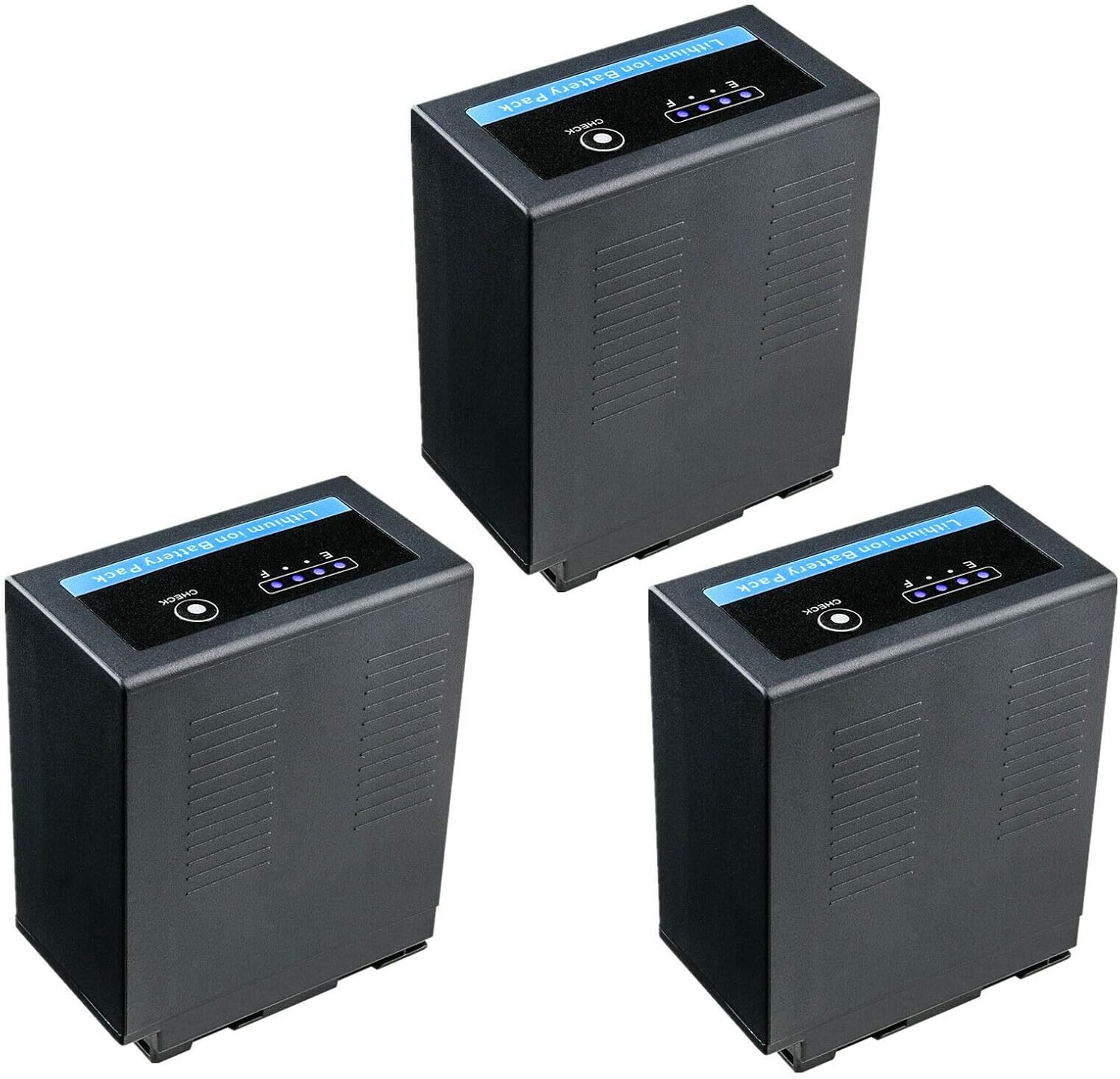Kastar 3-Pack CGA-D54 Pro Battery Replacement for Panasonic Cameras
