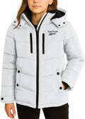 Reebok Girls Winter Coat Heavyweight Quilted Jacket - Warm Everyday