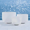 440HZ Sound Healing 8ft'-12ft' 3-Piece Crystal Singing Bowl Set