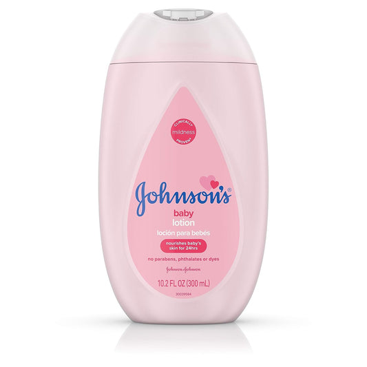 Johnson's Coconut Oil Baby Lotion | Hypoallergenic Moisture | 10.2 oz