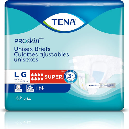 TENA ProSkin Adult Diapers: Maximum Absorbency for Unisex Comfort