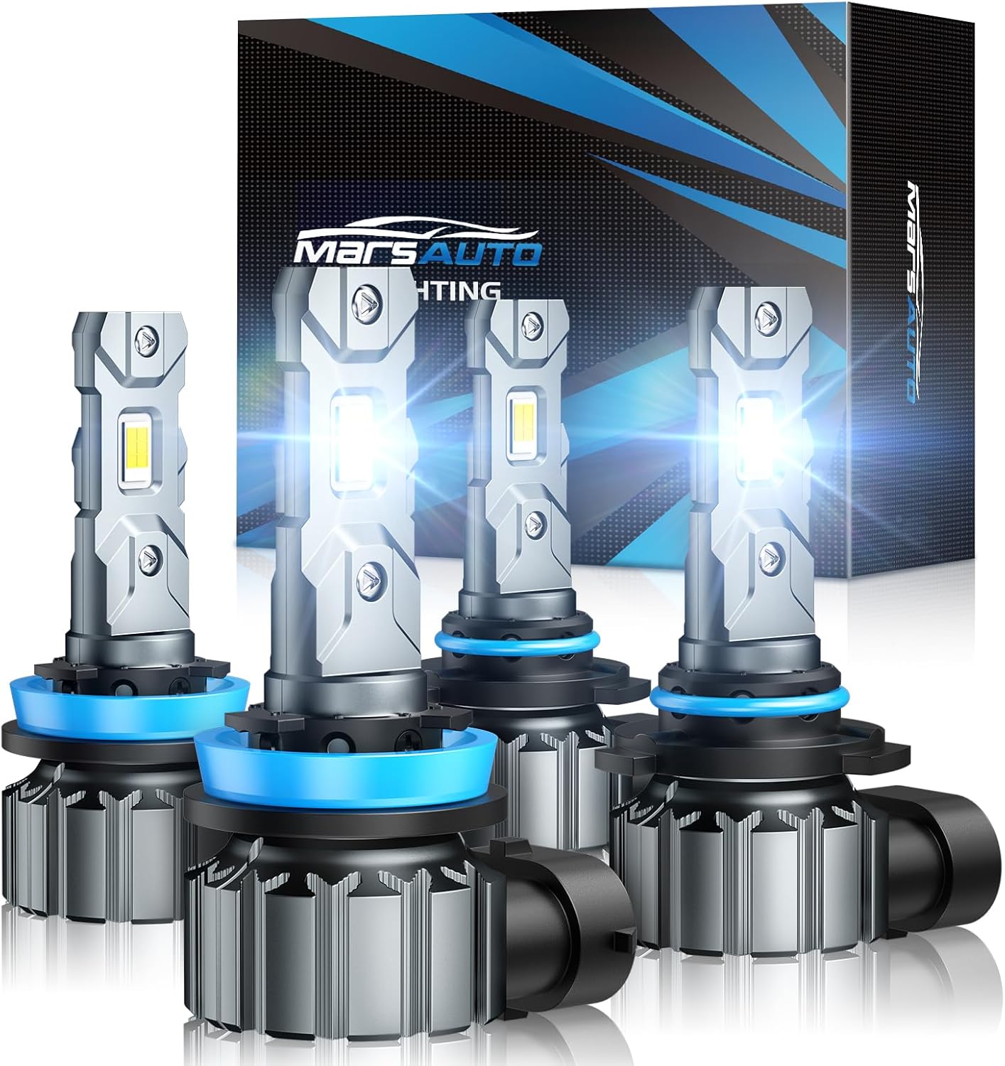 Marsauto M1S 9005/HB3 H11/H8/H9 Light Bulbs Combo Review