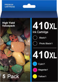 410XL 410 Ink Cartridges Remanufactured Replacement Pack - Reliable