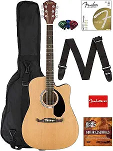 Fender FA-125CE Dreadnought Cutaway Acoustic-Electric Guitar